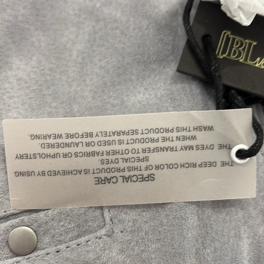 BLANK NYC Moto suede Jacket size XS NWT - Picture 13 of 16